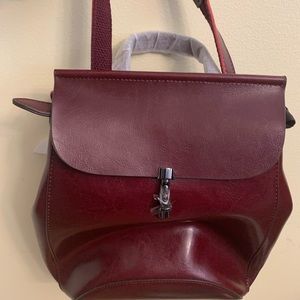 MDBM Sancerre - Intelligent strap bag - leather - Magenta